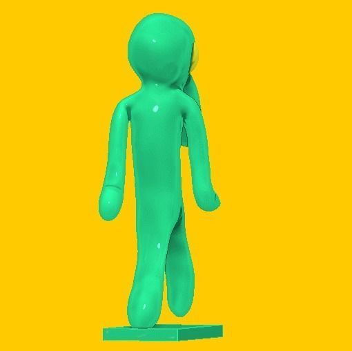Squidward strong beauty  3D print model_3