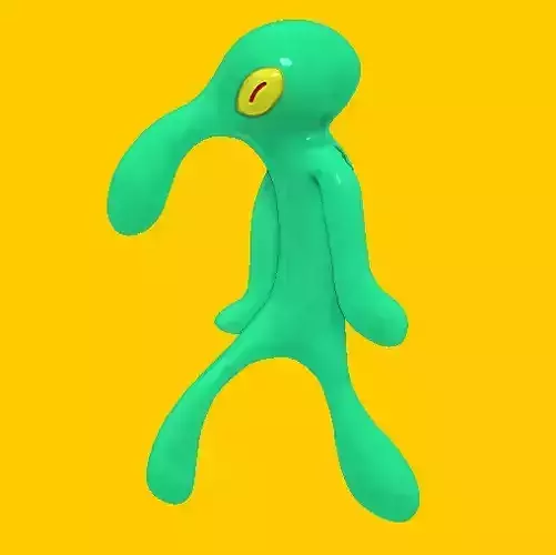 Squidward strong beauty 