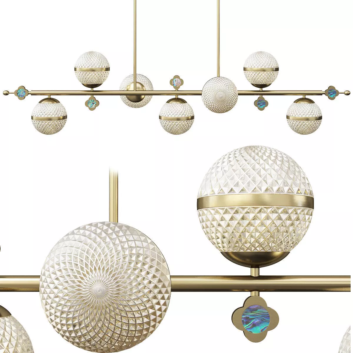 LUARA LONG Low-poly 3D model_0