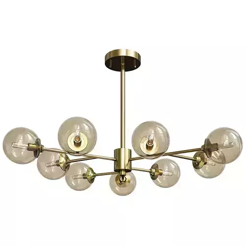 9 Lights Living Room Ceiling Chandelier