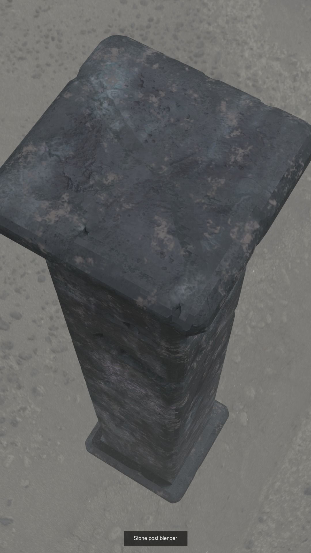 Grave stone set 3 3D Model Collection_13