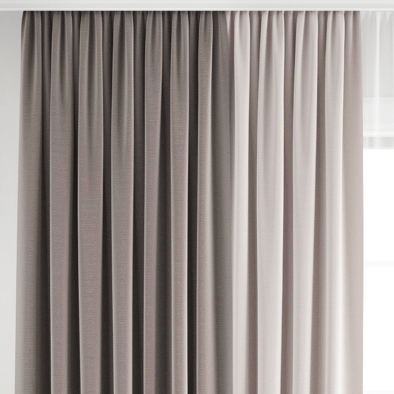 Curtain 280 3D model_2