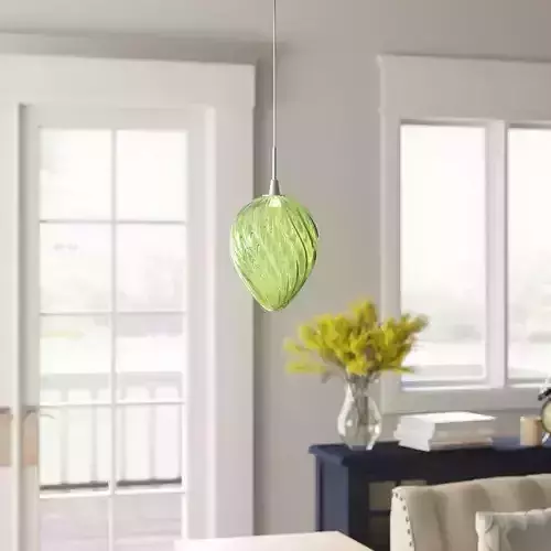 Spheroid Light Single GeometricPendant 3D model