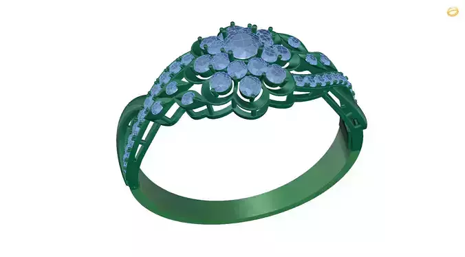 bracelet ring with stones