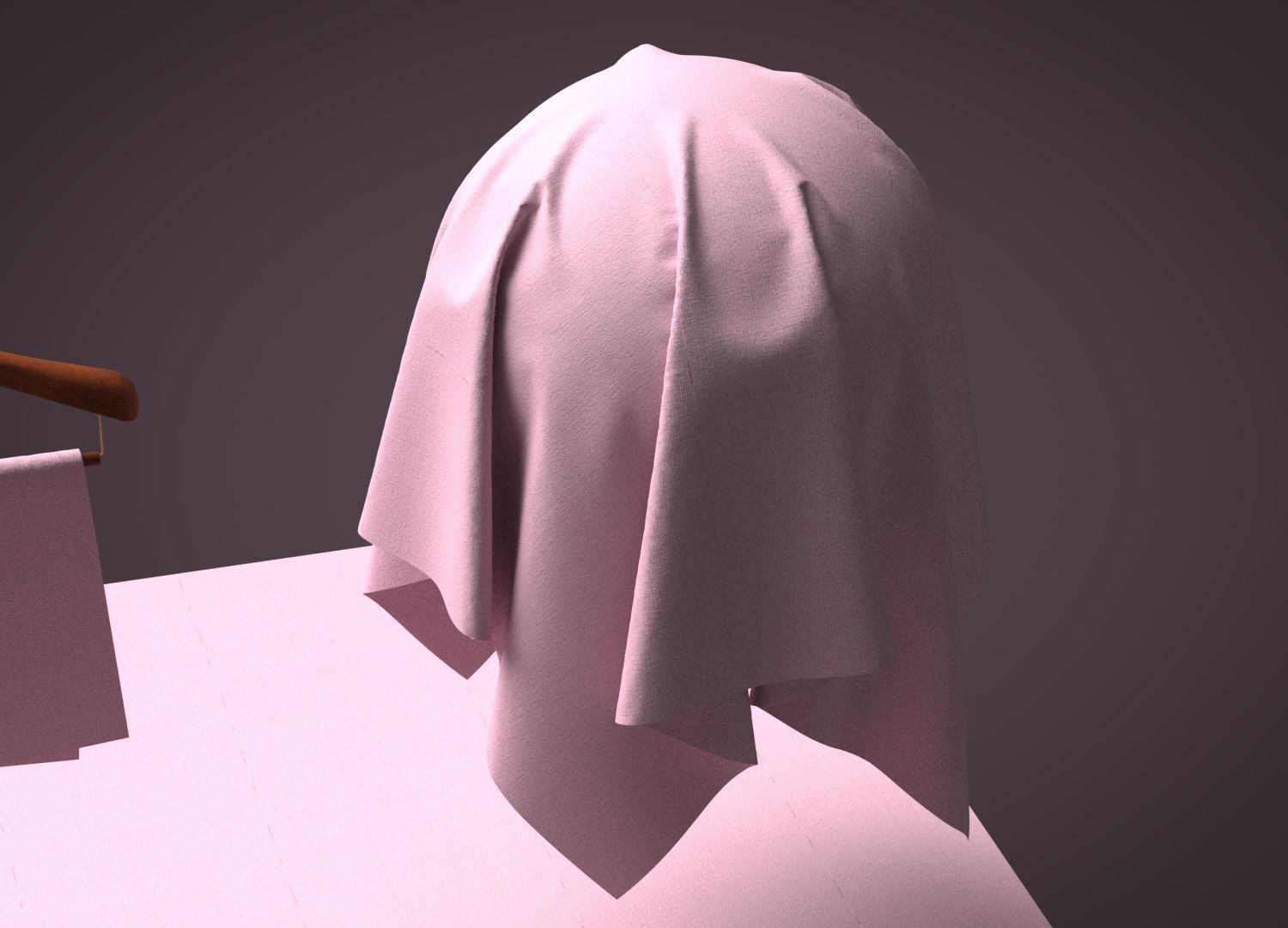 Cotton Poplin 40s Fabric 3D model_5