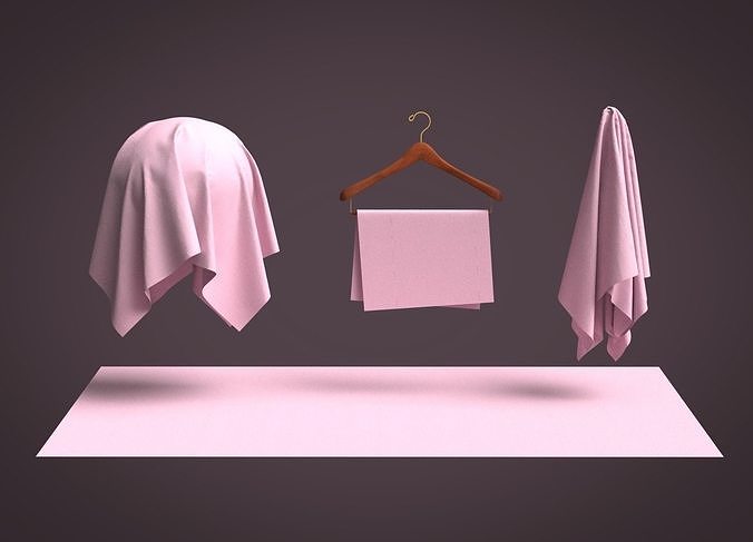 Cotton  Poplin 40s Fabric 3D model