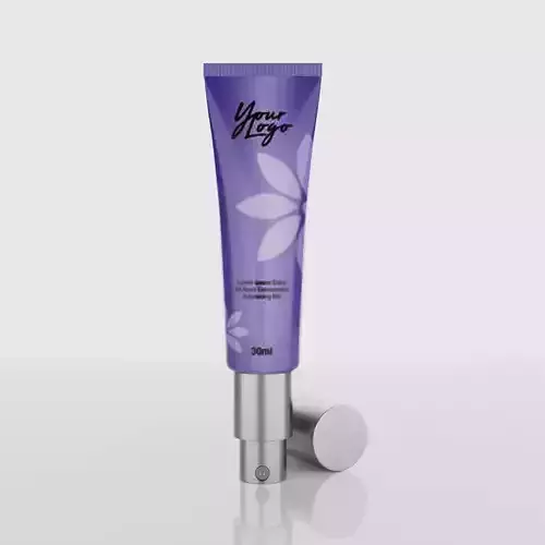 Cosmetics tube mockup