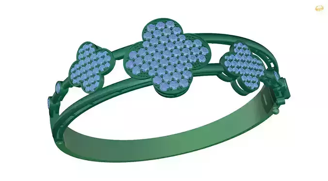 bracelet ring with diamonds