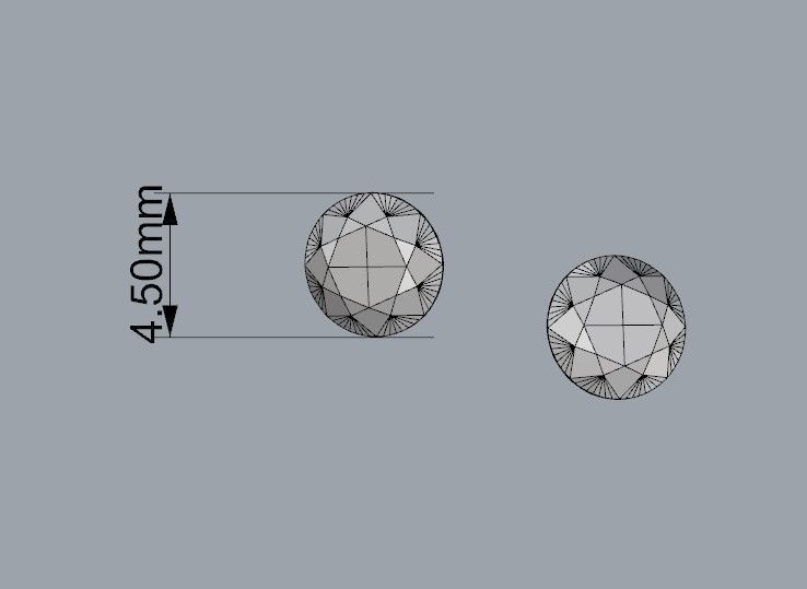 Two stones twisted ring 3D print model_9