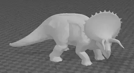 Triceratops dinosaur