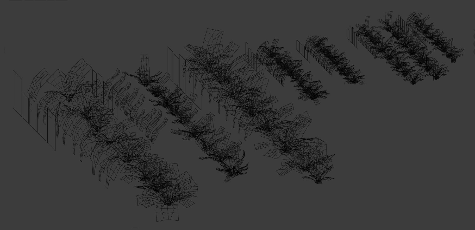 Glowing alien herbs 6 Low-poly 3D model_12