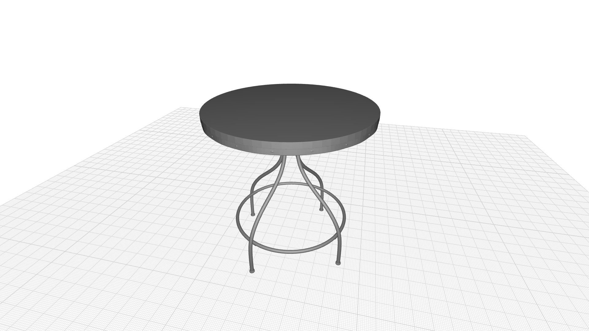 Jamil Counter Height Dining Table 3D model_5