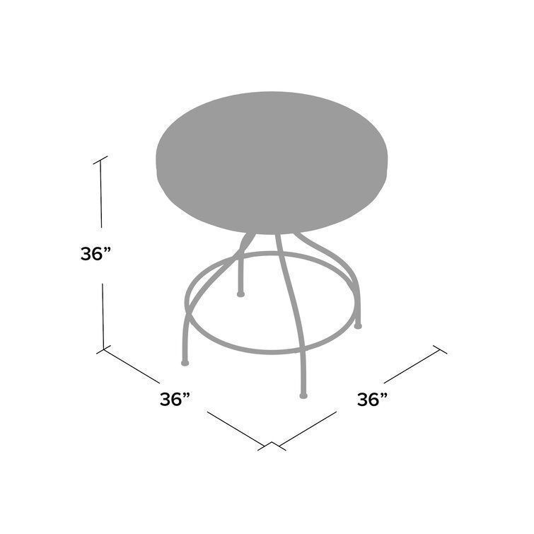 Jamil Counter Height Dining Table 3D model_1