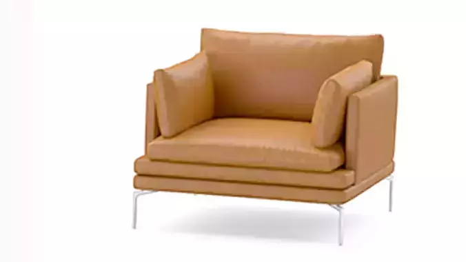 Arm Sofa- Metal legs