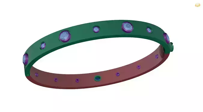 bracelet with stones