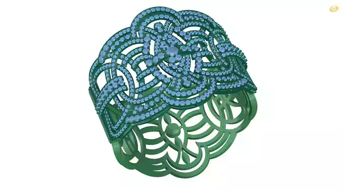 bracelet emerald and diamond ring