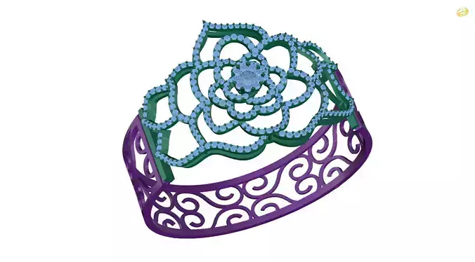 bracelet flower tiara