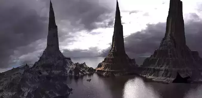 Spiked Epic mountains 2