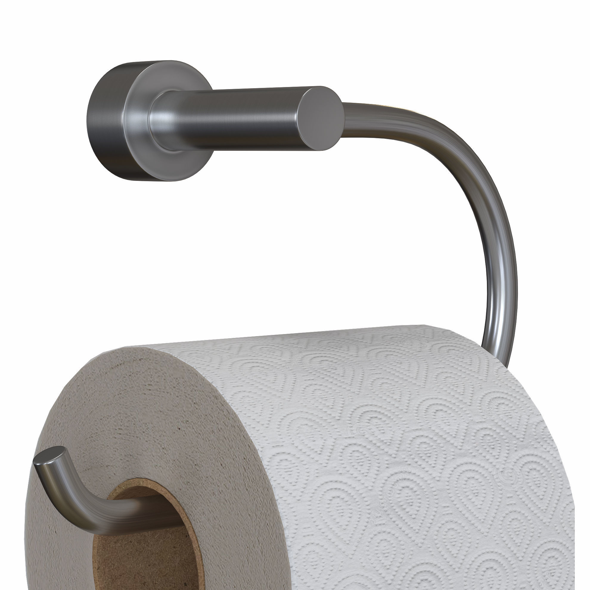 toilet paper 3D model_2