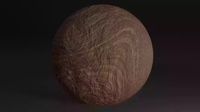 Wood Grain PBR Texture 4k Resolution