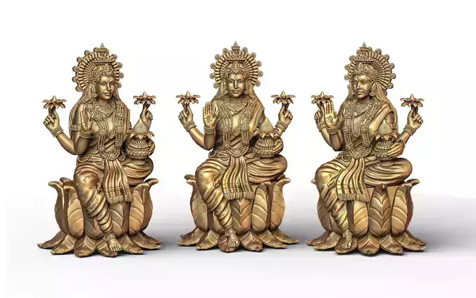 Laxmi Ji Model 02 3D print model