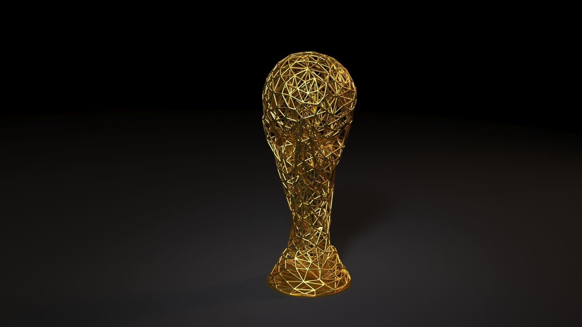 FIFA World Cup Trophy 3D print model_6