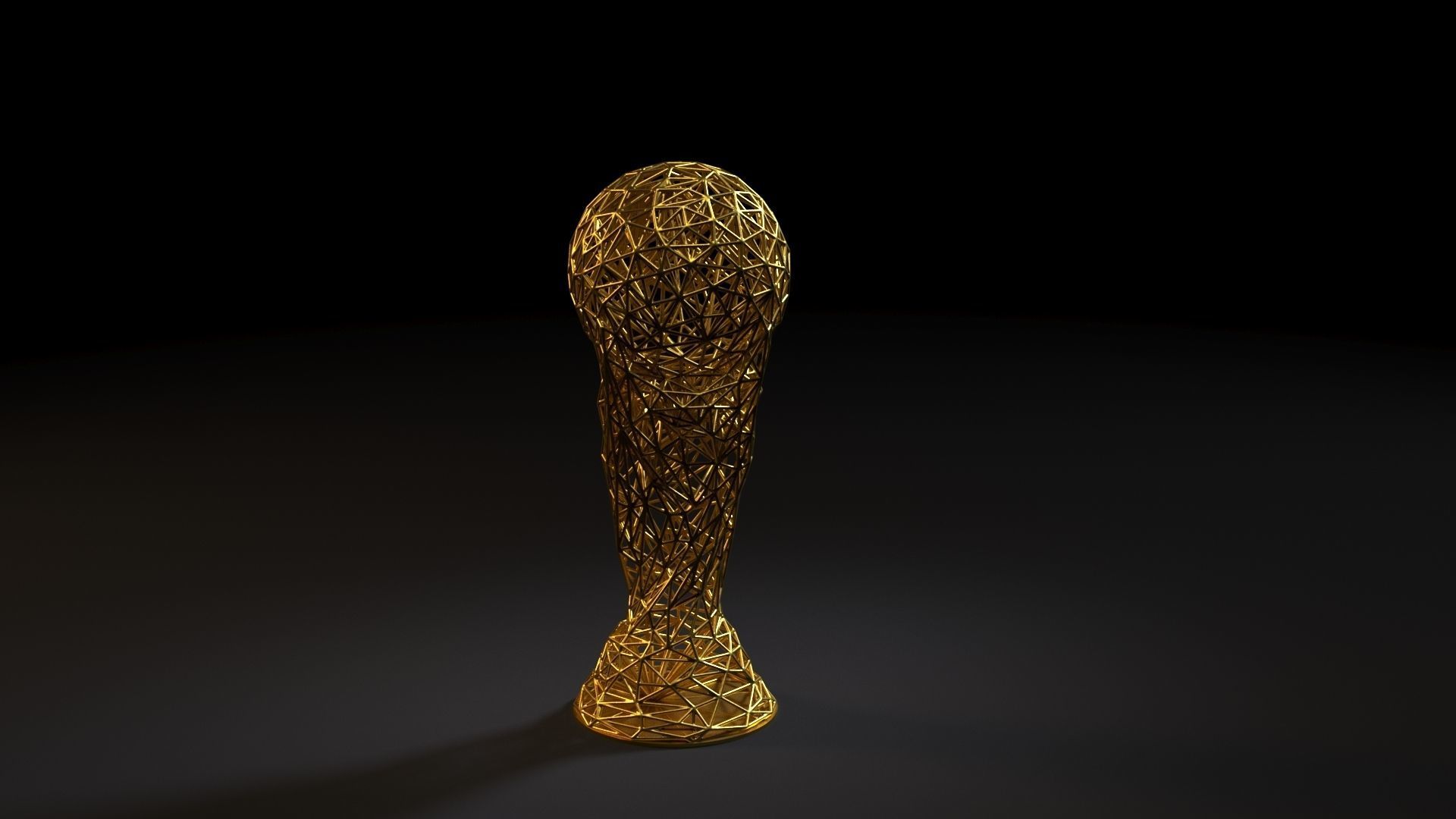FIFA World Cup Trophy 3D print model_4