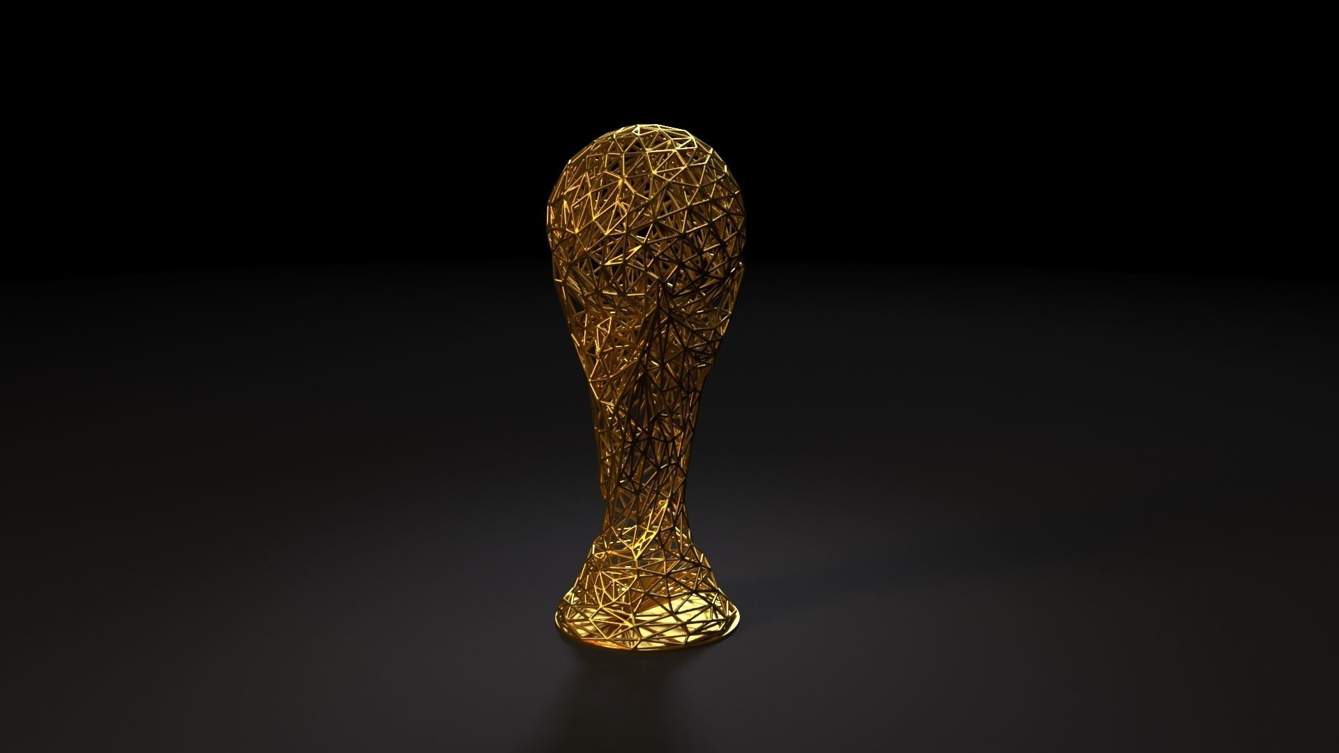 FIFA World Cup Trophy 3D print model_3