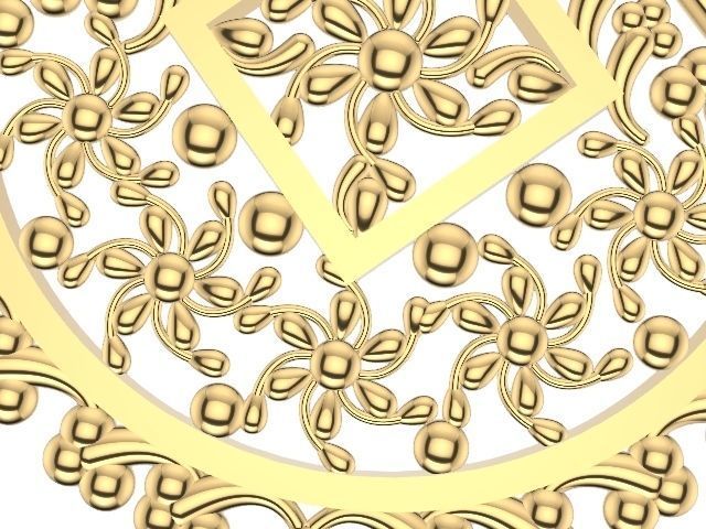 gold set stl verified 3D print model_1