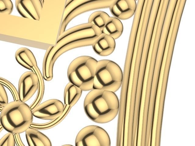 gold set stl verified 3D print model_10