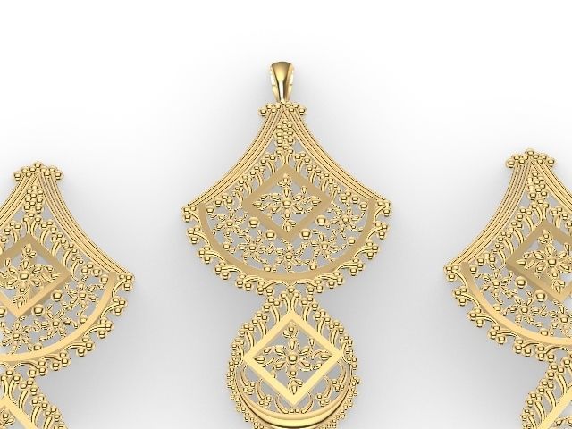 gold set stl verified 3D print model_9