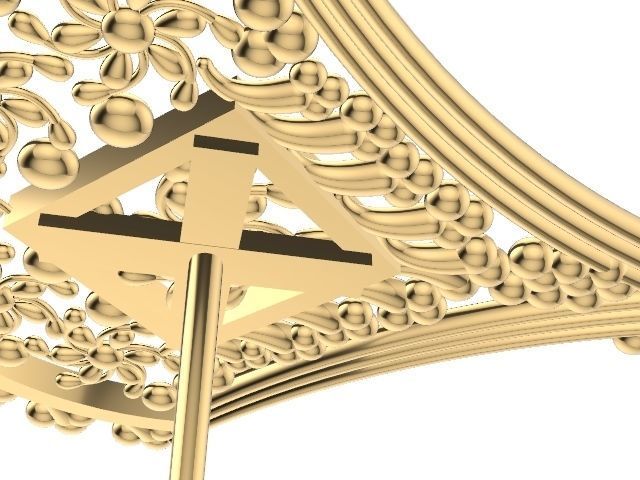 gold set stl verified 3D print model_7