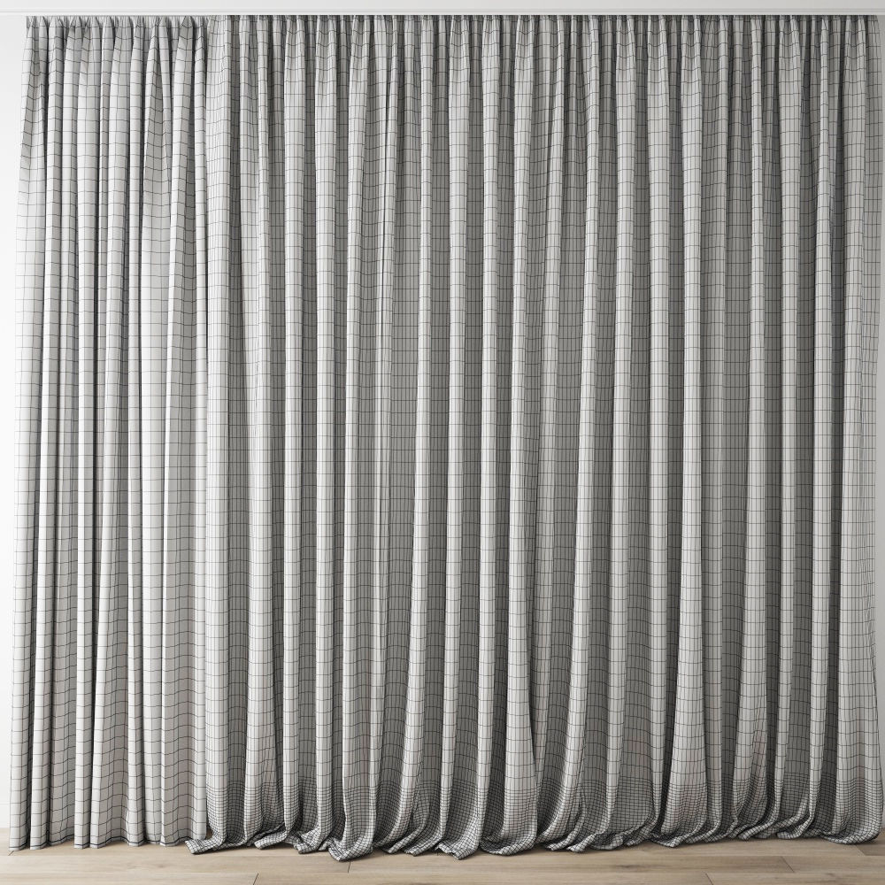 Curtain 284 3D model_5