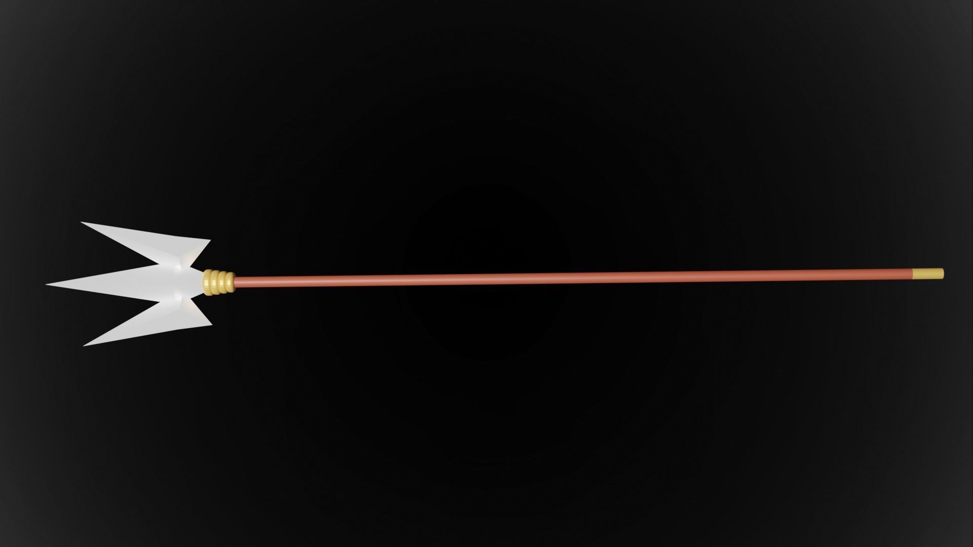 One Piece - Katakuris trident 3D print model_1