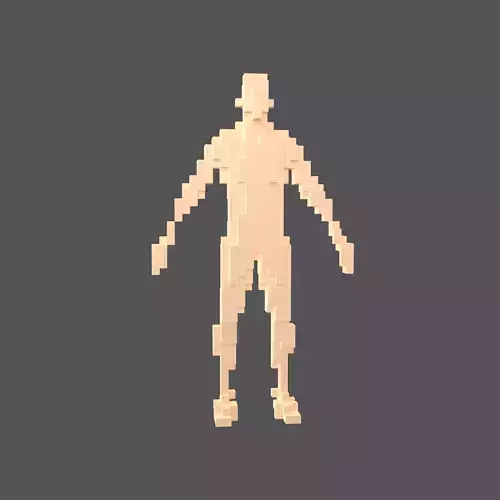 Voxel Man v1 004