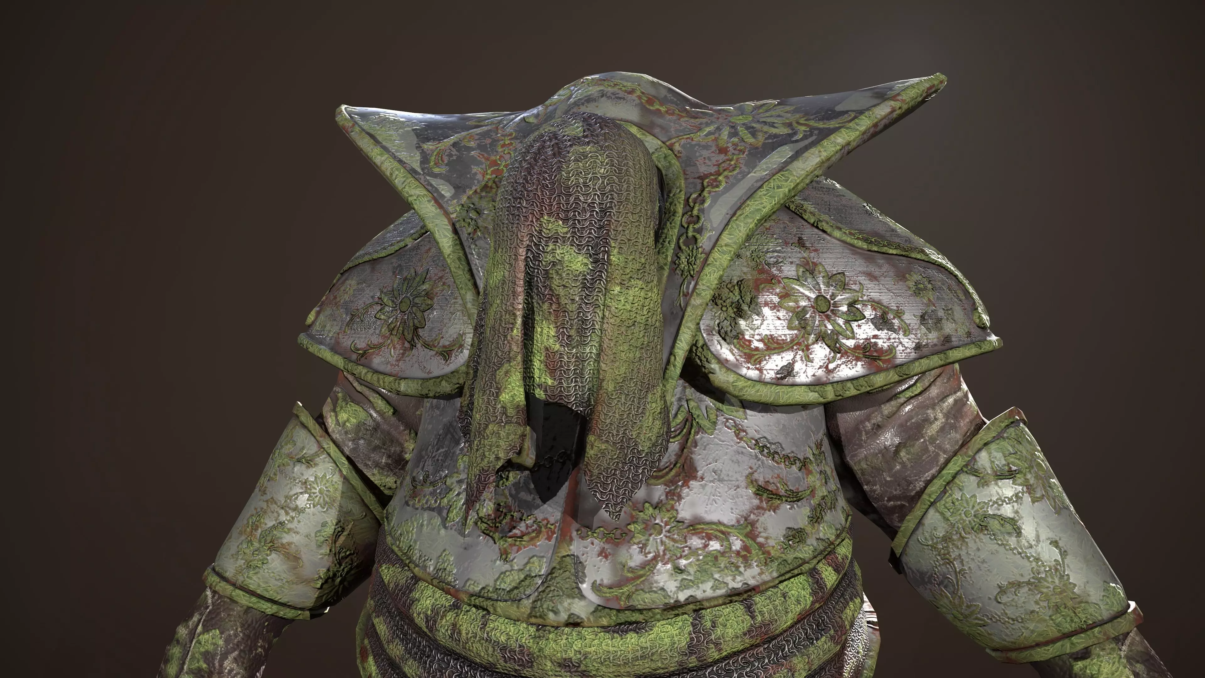 Swamp Guardian Low-poly 3D model_0