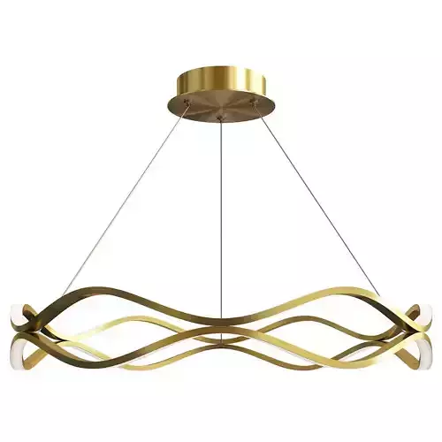 Aluminium Indoor Hanging Lamp with Silicone Shade