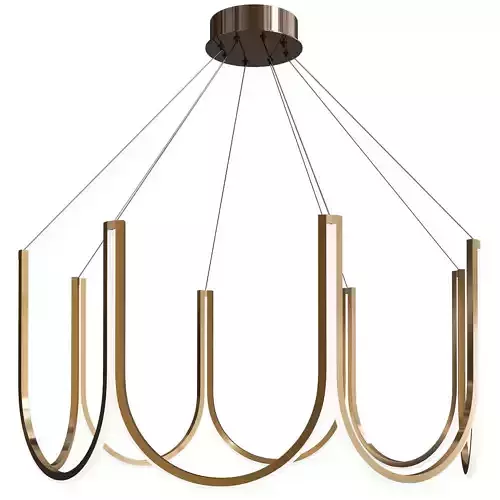 U Shaped Metal Suspended Lighting