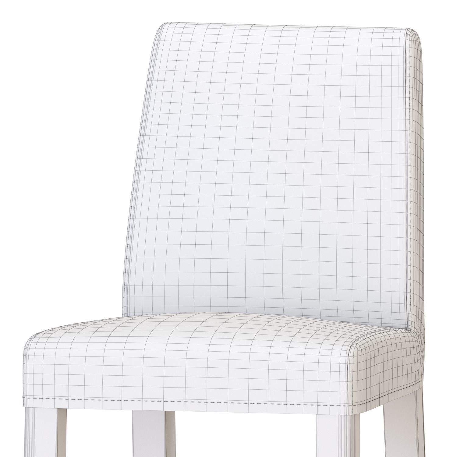 TOMMARYD Table And BERGMUND Bar stools 3D model_3