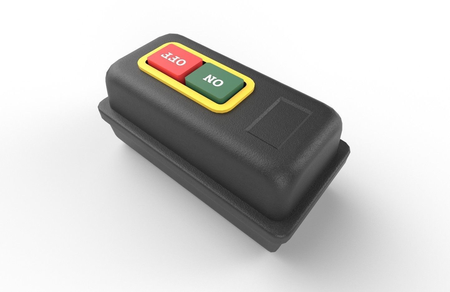 Power Switch M8 Low-poly 3D model_23