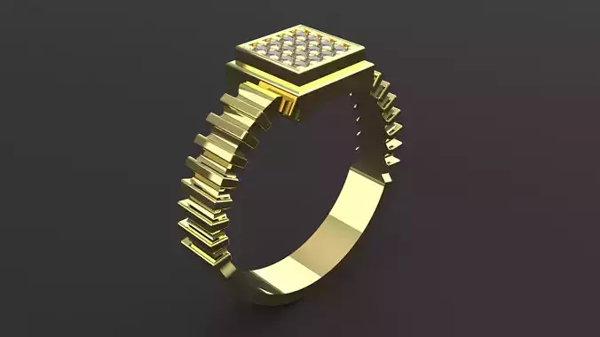 Ring with Diamonds