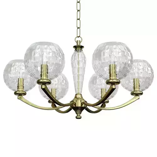 STUART 6 LIGHT CHANDELIER