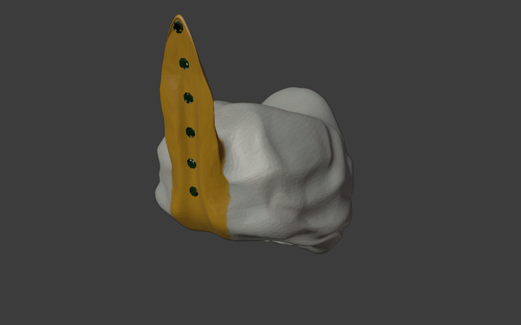 Ottamans Weapon Set Low-poly 3D model_4