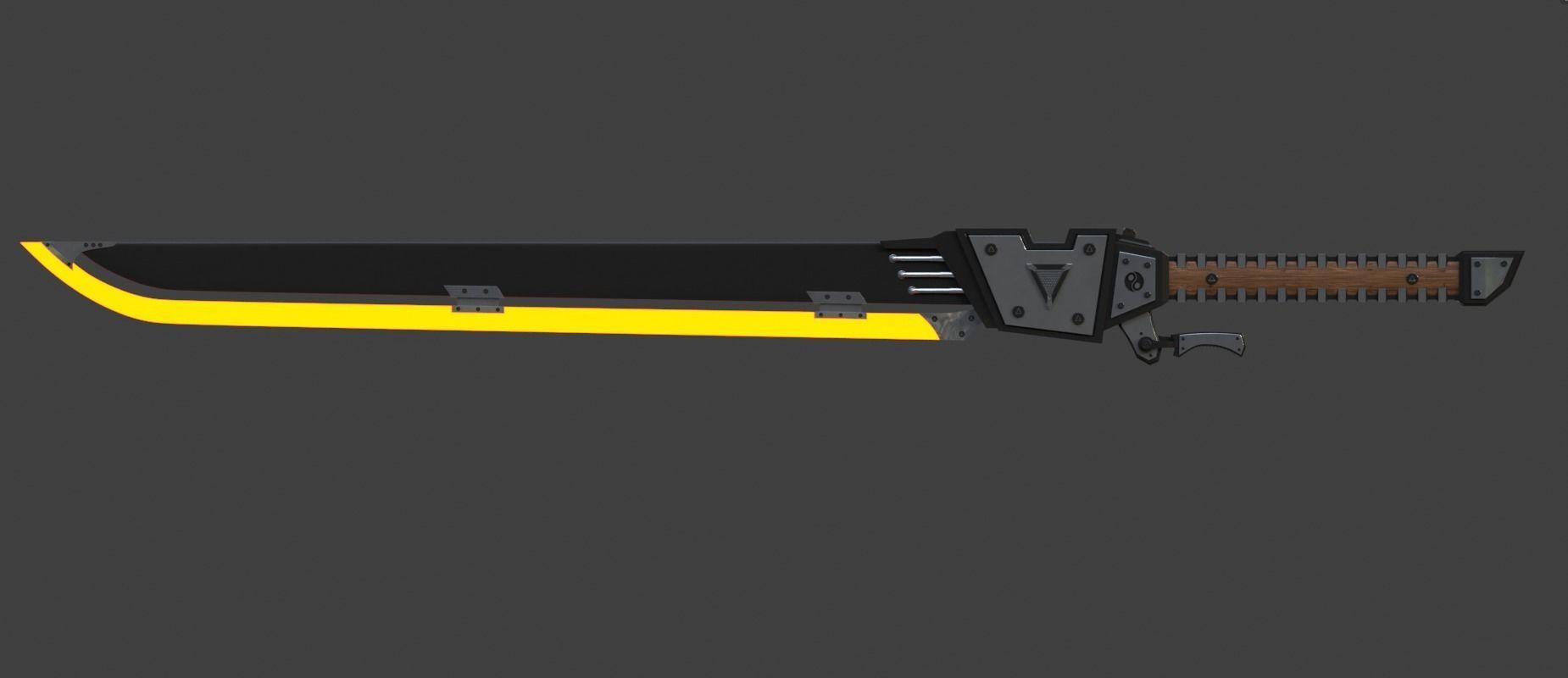 Thermal Sword 3D model_2