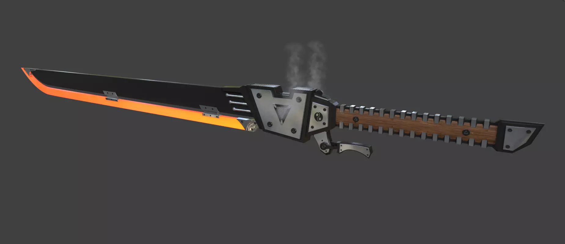 Thermal Sword 3D model_0