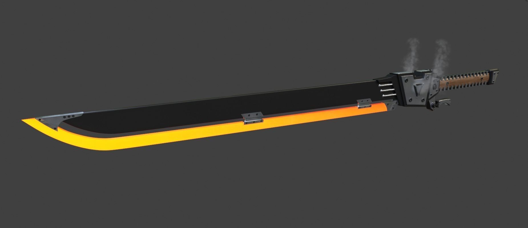 Thermal Sword 3D model_1