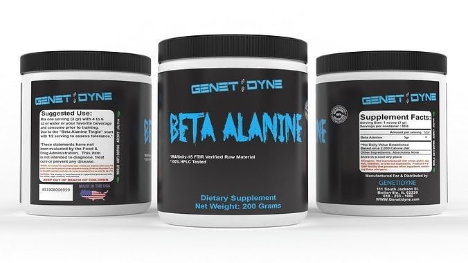 Protein Powder 3D model