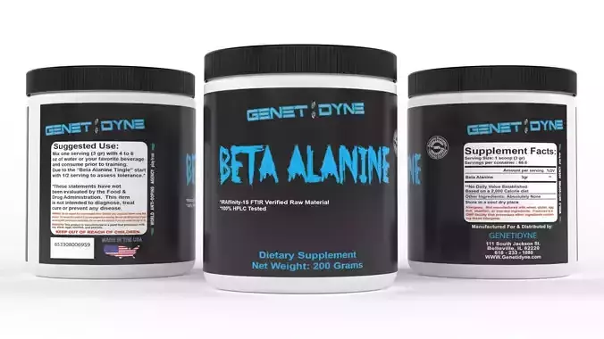 Protein Powder 3D model