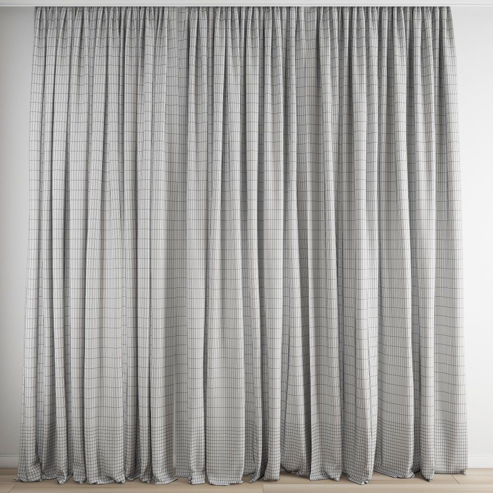 Curtain 286 3D model_3