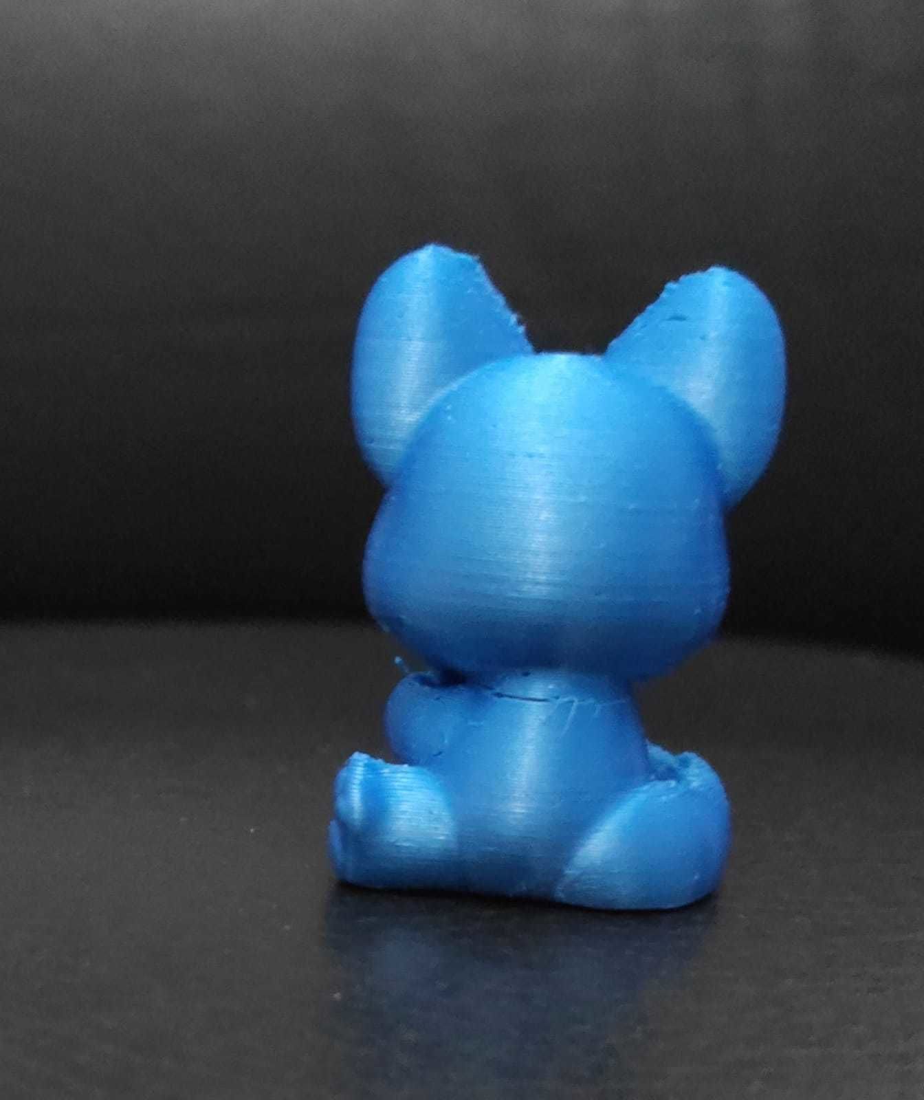 Fox Hugging Heart 3D print model_7